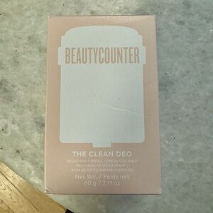 NEW Beautycounter The Clean Deo Refill Fresh Coconut Natural Deodorant 2.11 oz